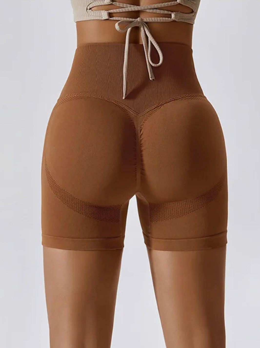 Seamless High Waist Push up Biker Shorts