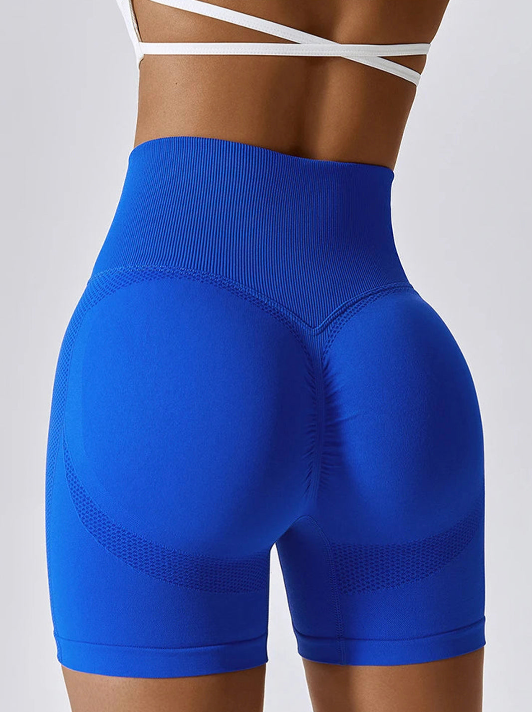 Seamless High Waist Push up Biker Shorts