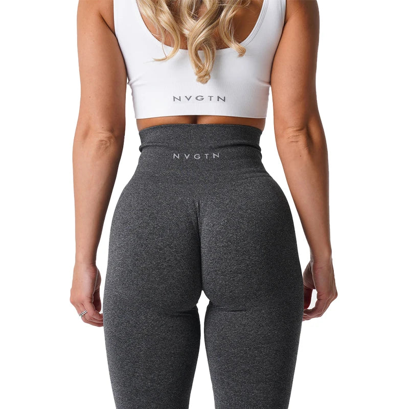 Seamless High-Waist Leggings – Ultra-Elastic Fitness Wear for Women