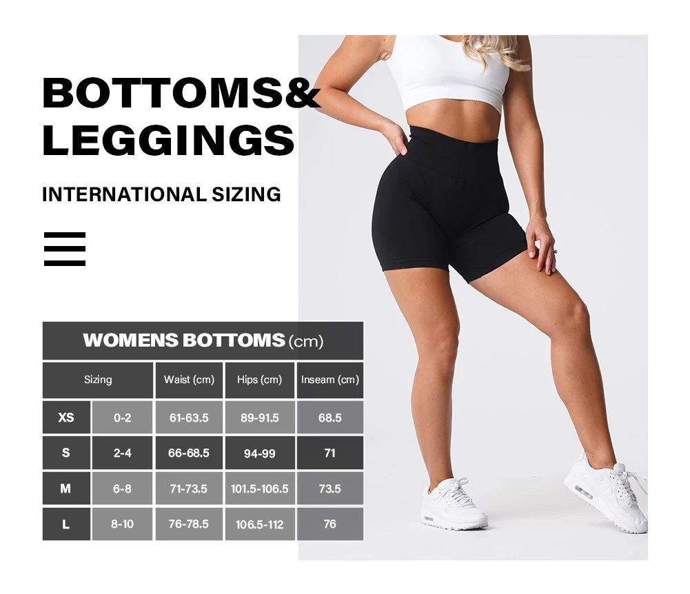 Solid Seamless High-Waist Shorts – Perfect for Every Move