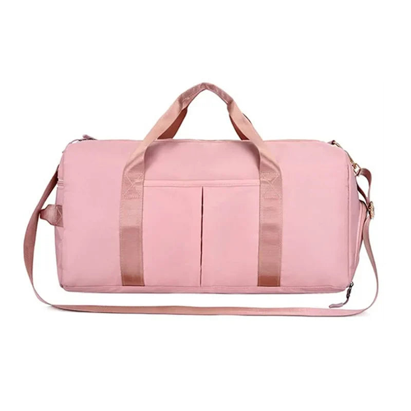 Pink Dry Wet Multifunction Gym Bag