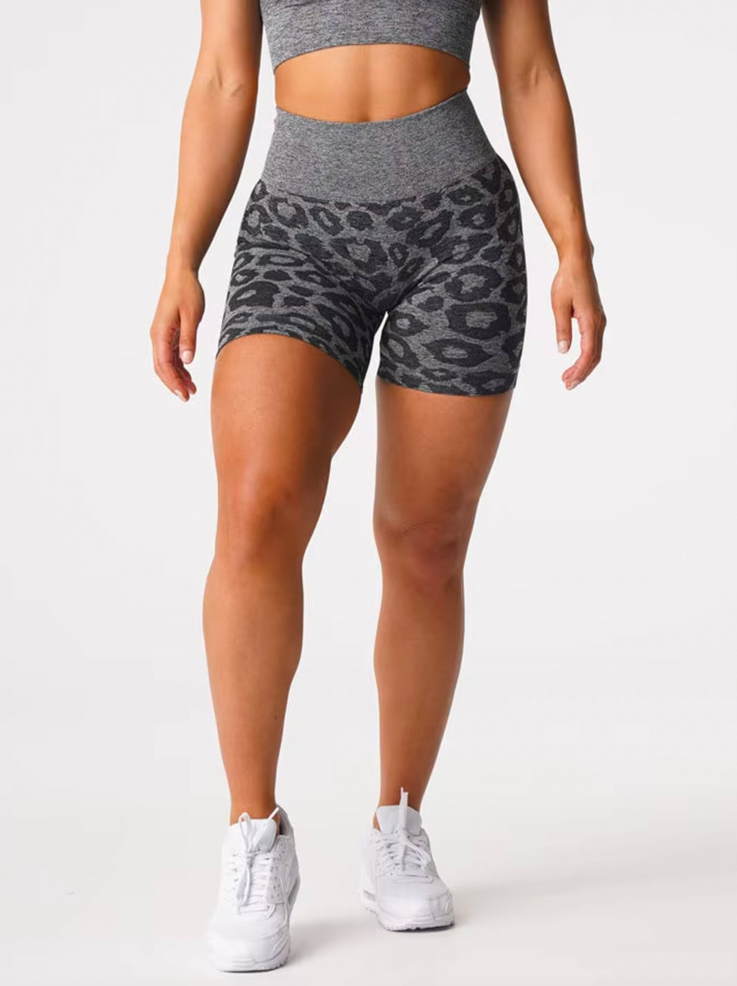 Wild Thing Leopard Seamless Shorts – High-Waist, Breathable, and Built for Performance