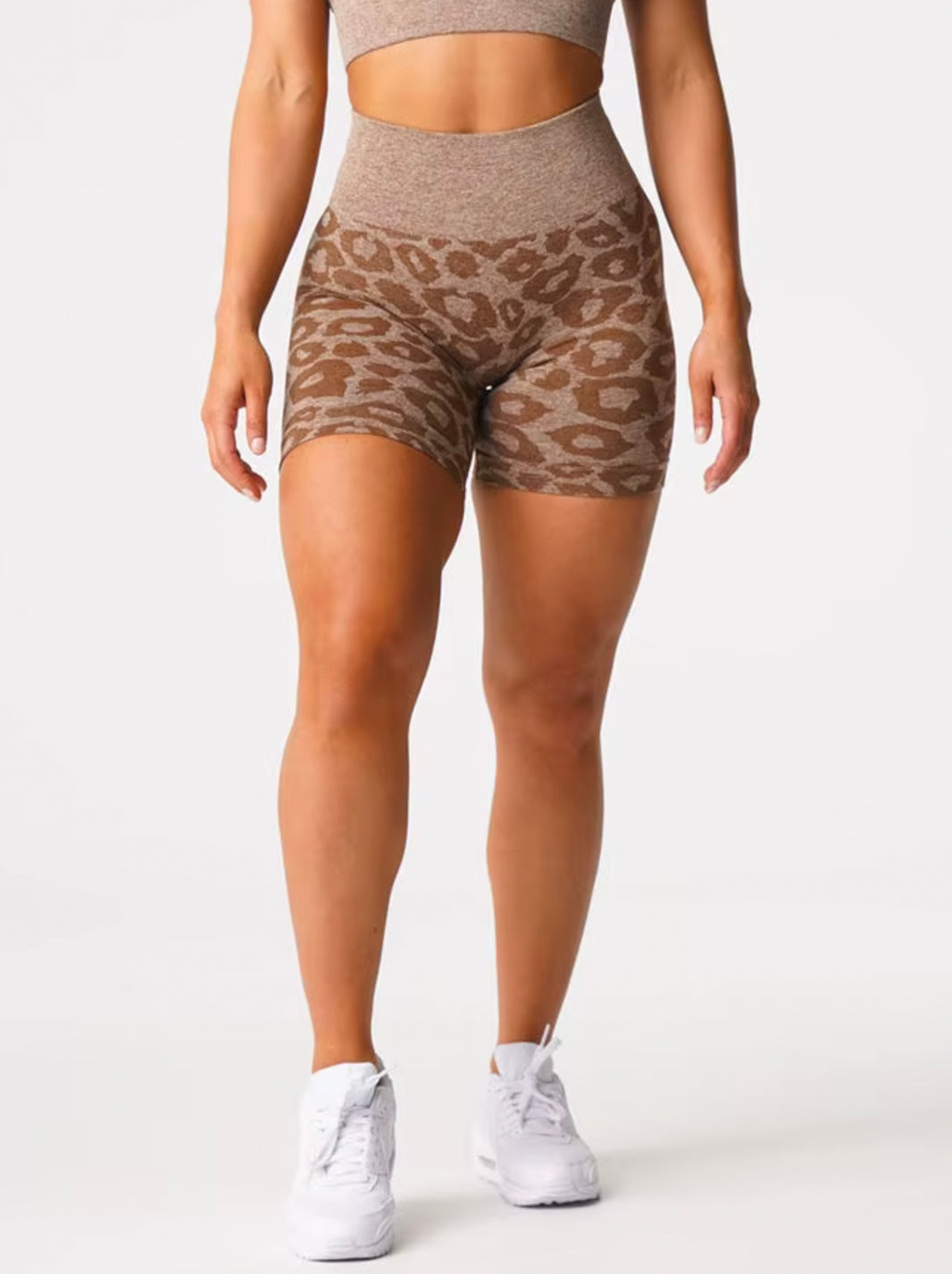 Wild Thing Leopard Seamless Shorts – High-Waist, Breathable, and Built for Performance