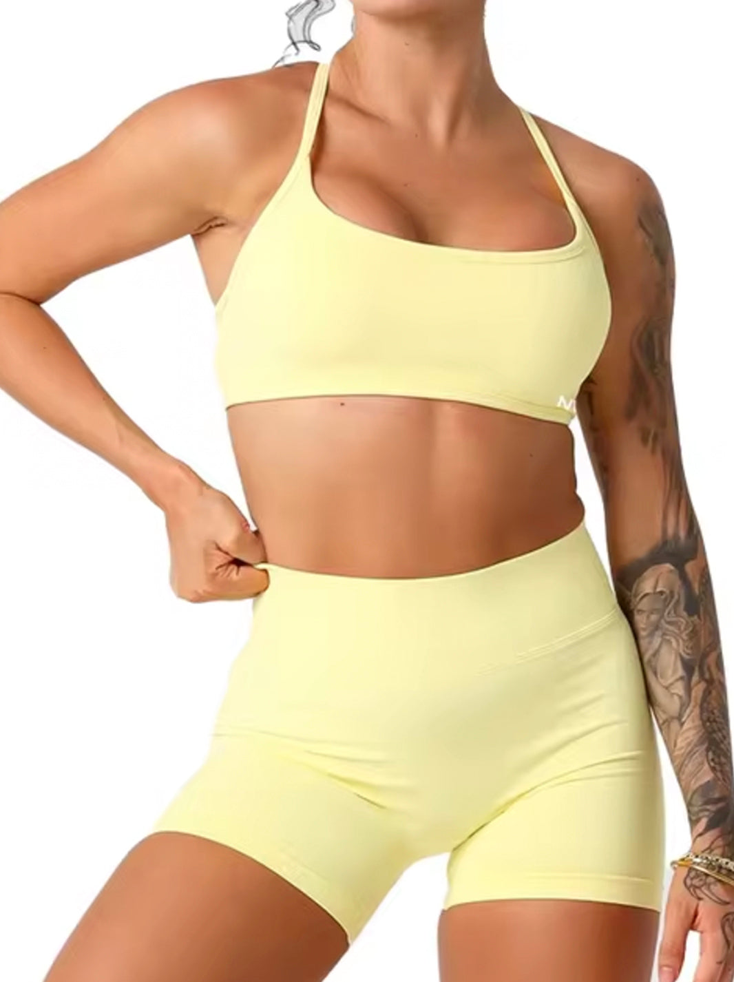 Dynamic Backless Sports Bra – Seamless, Breathable, and Adjustable for Ultimate Comfort